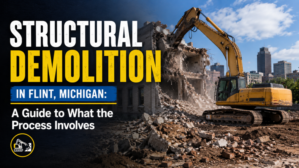 Structural Demolition in Flint, Michigan: A Guide to What the Process Involves